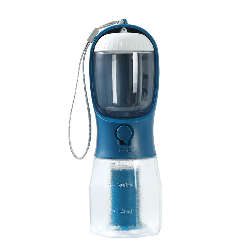 Kitomi 3-in-1 Portable Dog Travel Cup – Water, Food & Waste Bag Dispenser