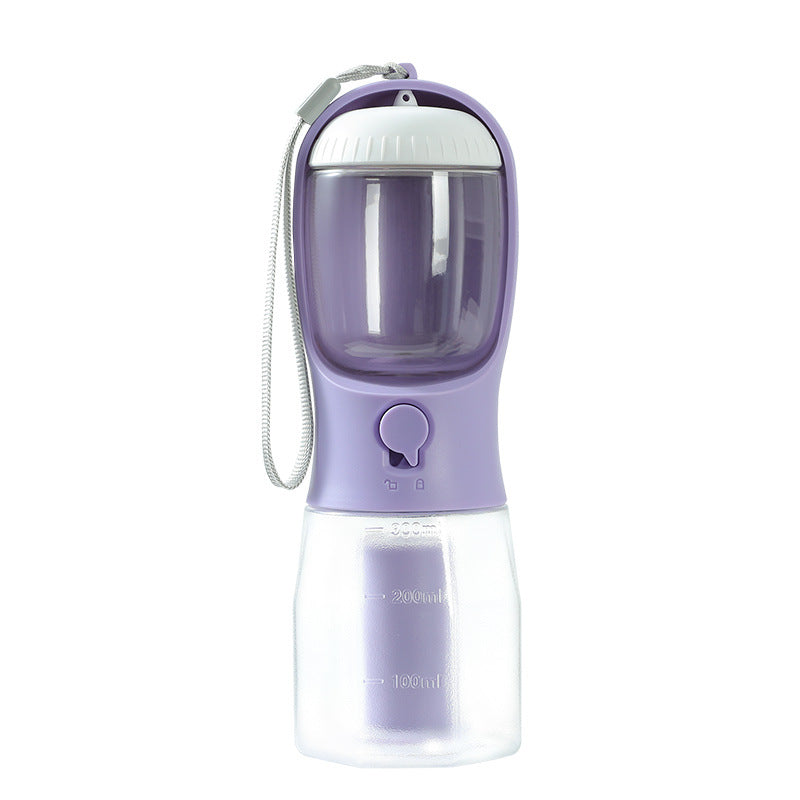 Kitomi 3-in-1 Portable Dog Travel Cup – Water, Food & Waste Bag Dispenser