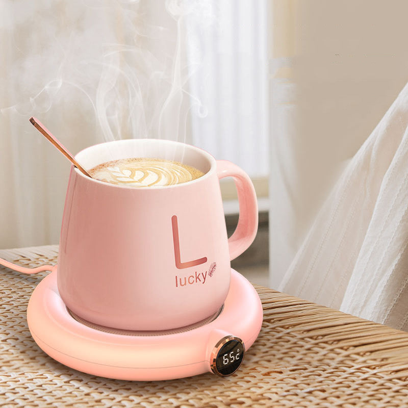 Kitomi Smart Desktop Mug Warmer – Heated Coaster for Coffee & Tea