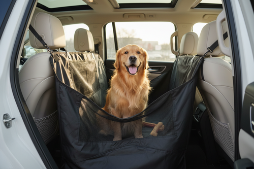 Dog Car Seat Cover lifestyle