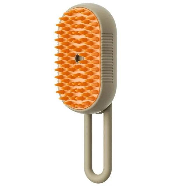 Kitomi 3-in-1 Electric Steam Pet Brush – Grooming Comb & Massage for Cats & Dogs